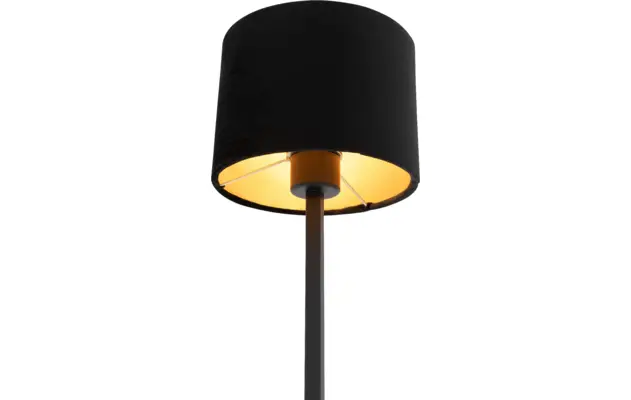 Goossens basic vloerlamp helix zwart metaal - 8195526-06