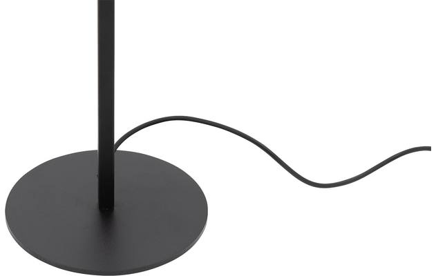 Goossens basic vloerlamp helix zwart metaal - 8195526-07