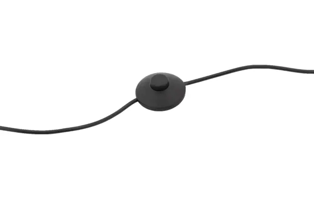Goossens basic vloerlamp helix zwart metaal - 8195526-08