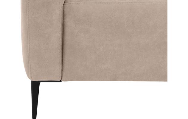 Goossens hoekbank key west beige micro leer - 8195954-403-06