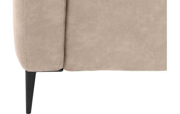 Goossens zitbank key west beige micro leer - 8195956-403-06