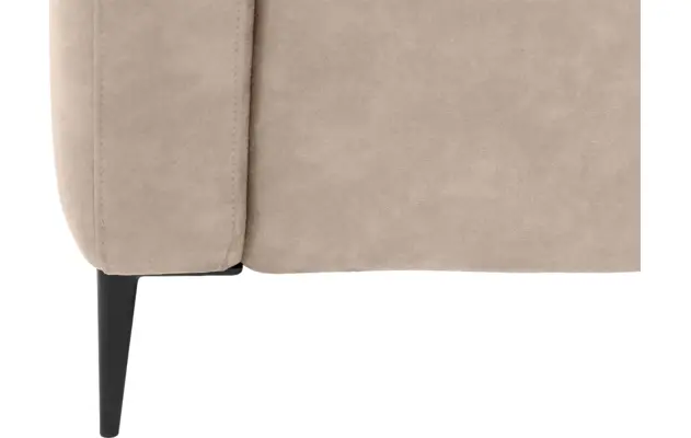 Goossens zitbank key west beige micro leer - 8195957-403-05