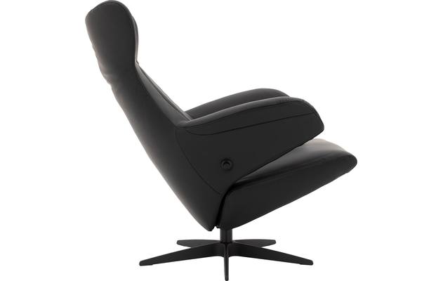 Goossens excellent relaxstoel avec zwart leer - 8195961-07