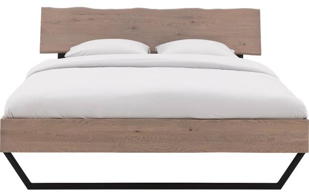Goossens bedframe slade grijs eiken - 8195970-01