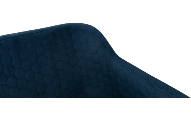 Goossens eetkamerstoel peda blauw stof - 8195972-06