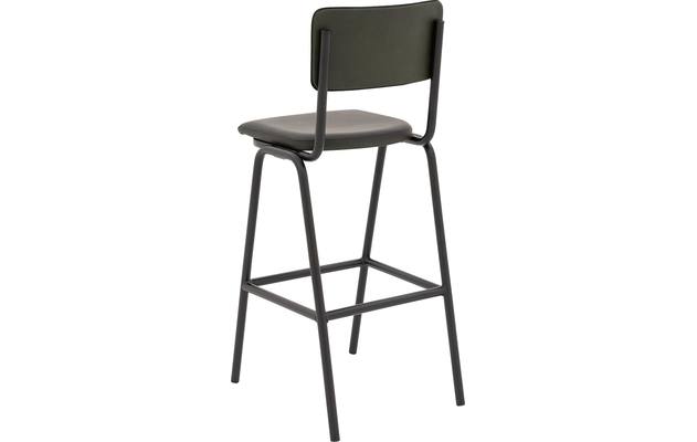 Goossens barstoel chaplin groen leer - 8195998-03