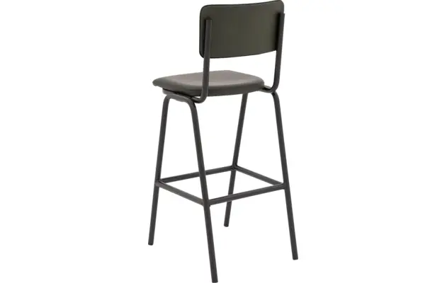 Goossens barstoel chaplin groen leer - 8195998-03