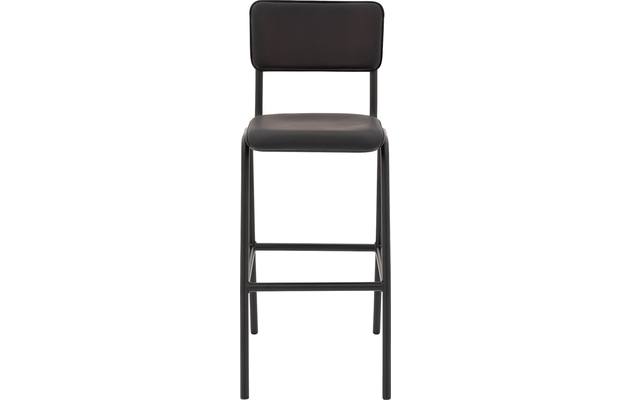 Goossens barstoel chaplin grijs leer - 8195999-01