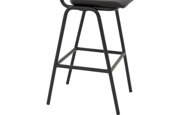 Goossens barstoel chaplin grijs leer - 8195999-04