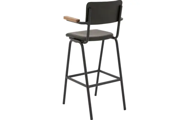 Goossens barstoel chaplin groen leer - 8196001-03