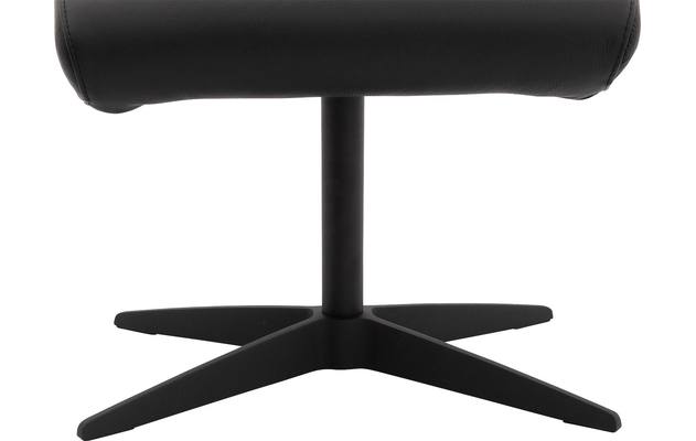 Goossens hocker avec zwart leer - 8196119-03
