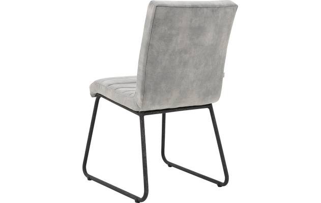 Goossens eetkamerstoel dax grijs stof - 8196133-03