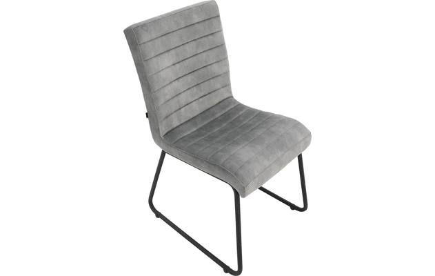 Goossens eetkamerstoel dax grijs stof - 8196133-05