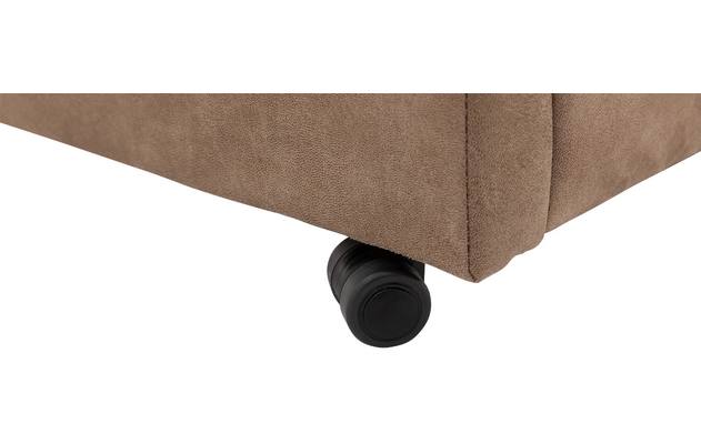 Goossens eetkamerstoel leen bruin micro leer - 8196144-05