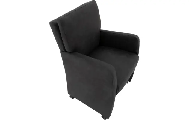 Goossens eetkamerstoel leen grijs microvezel - 8196145-04