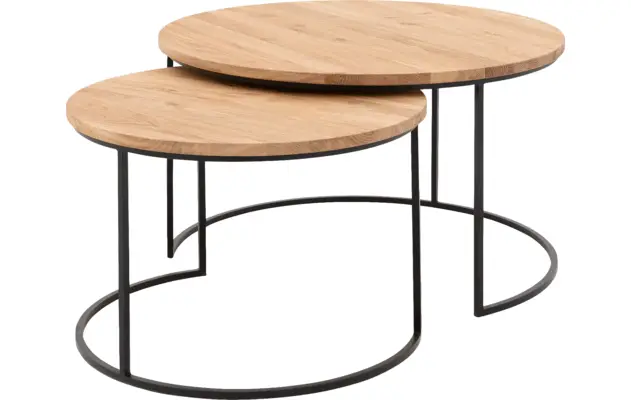 Goossens salontafel iras blank eiken - 8196160-03