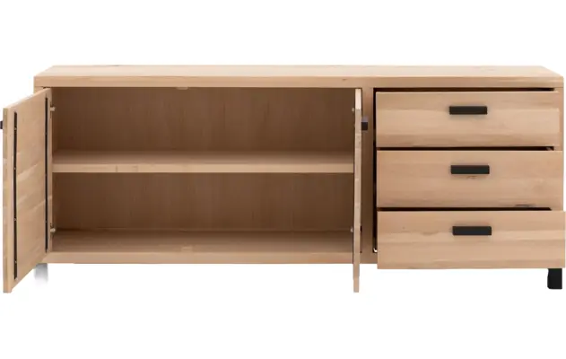 Goossens dressoir sans blank eiken - 8196217-03