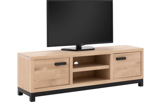 Goossens tv meubel sans blank eiken - 8196218-4