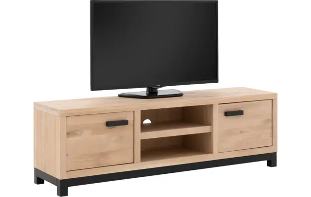 Goossens tv meubel sans blank eiken - 8196218-4