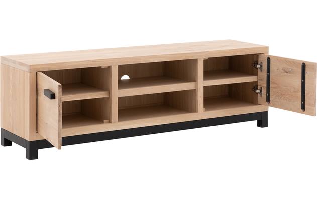 Goossens tv meubel sans blank eiken - 8196218-5