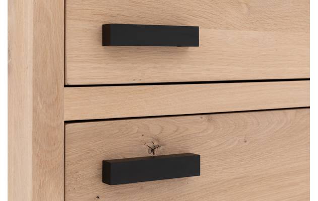 Goossens opbergkast sans blank eiken - 8196220-5