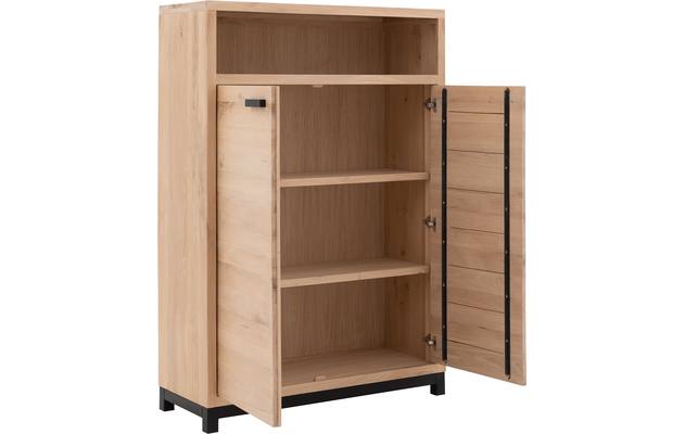Goossens opbergkast sans blank eiken - 8196222-3