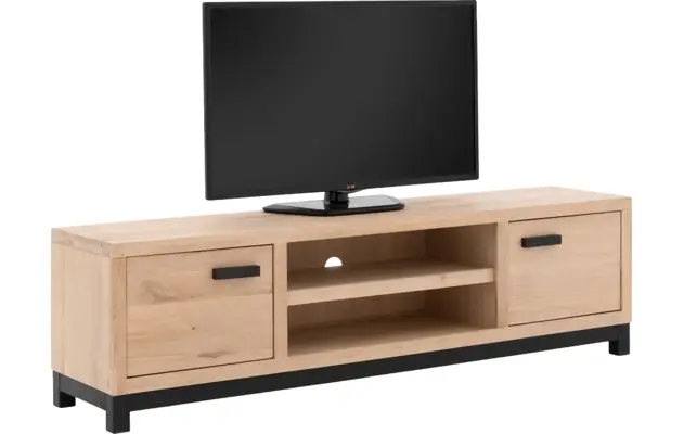 Goossens tv meubel sans blank eiken - 8196224-4