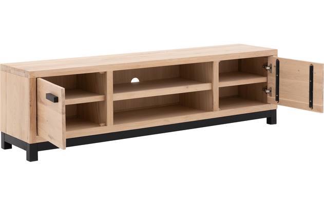 Goossens tv meubel sans blank eiken - 8196224-5
