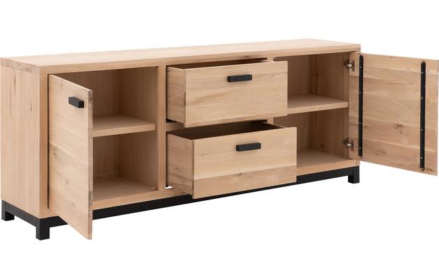 Goossens dressoir sans blank eiken - 8196225-3