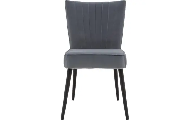 Goossens eetkamerstoel rob blauw stof - 8196227-03