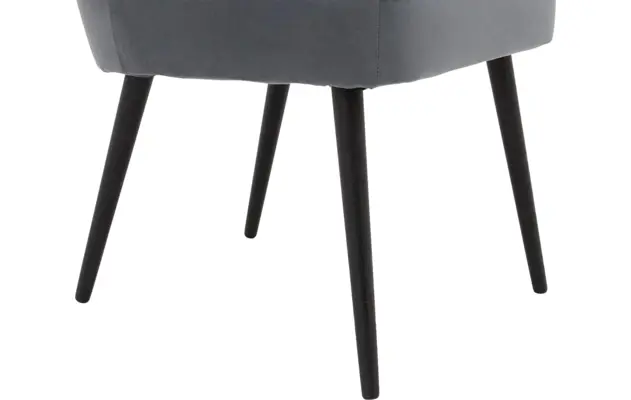 Goossens eetkamerstoel rob blauw stof - 8196227-05