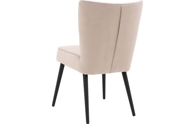 Goossens eetkamerstoel rob grijs stof - 8196231-02