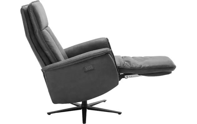 Goossens relaxstoel odyssey bruin micro leer - 8196279-11