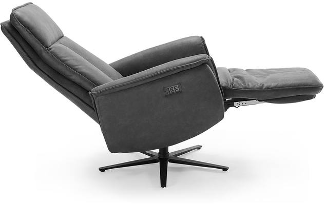 Goossens relaxstoel odyssey bruin micro leer - 8196279-12