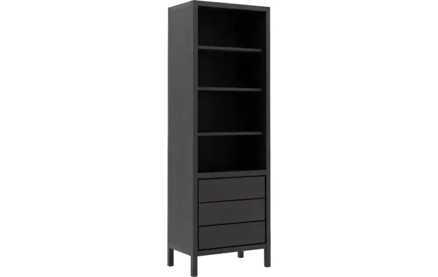 Goossens excellent boekenkast sira line grijs eiken - 8196326-02