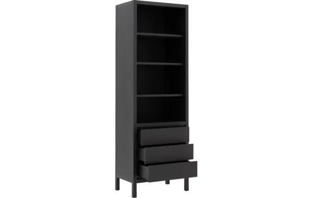 Goossens excellent boekenkast sira line grijs eiken - 8196326-03