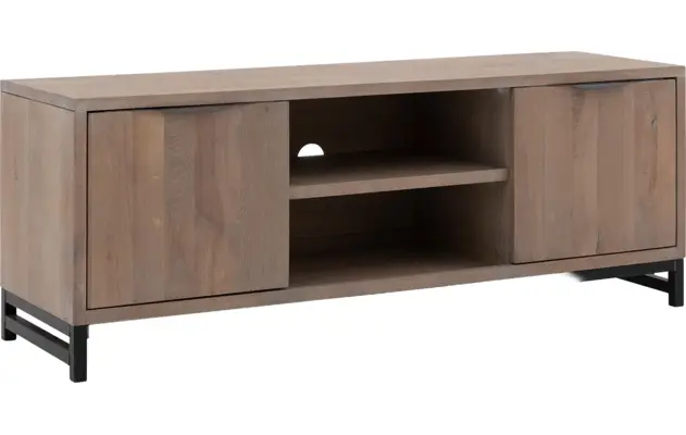 Goossens tv meubel max blank eiken - 8196342-05