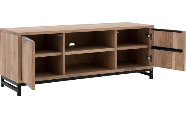 Goossens tv meubel max grijs eiken - 8196343-06
