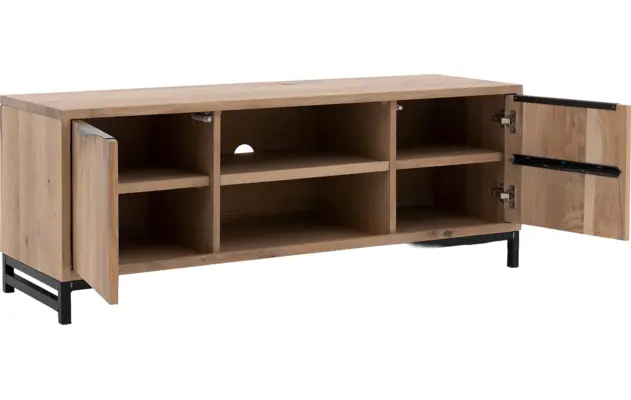 Goossens tv meubel max grijs eiken - 8196343-06