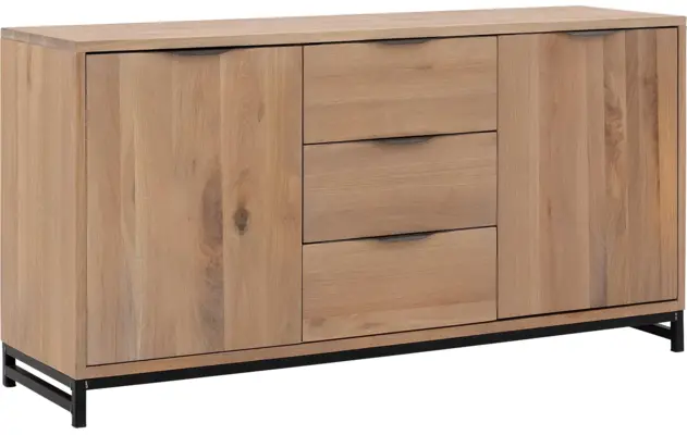 Goossens dressoir max grijs eiken - 8196806-02