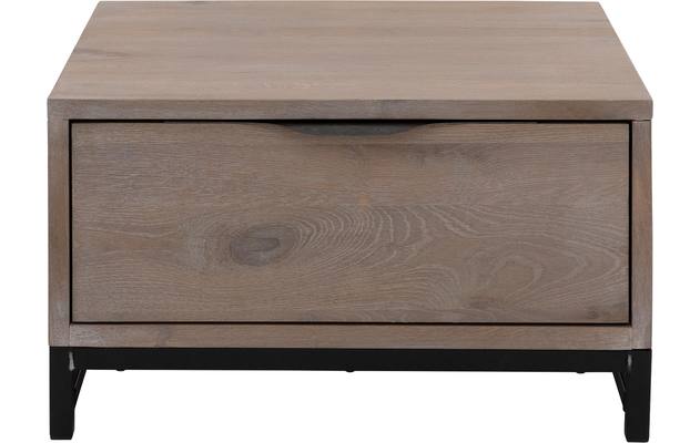Goossens hoektafel max blank eiken - 8196807-01
