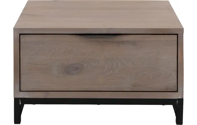 Goossens hoektafel max blank eiken - 8196807-01