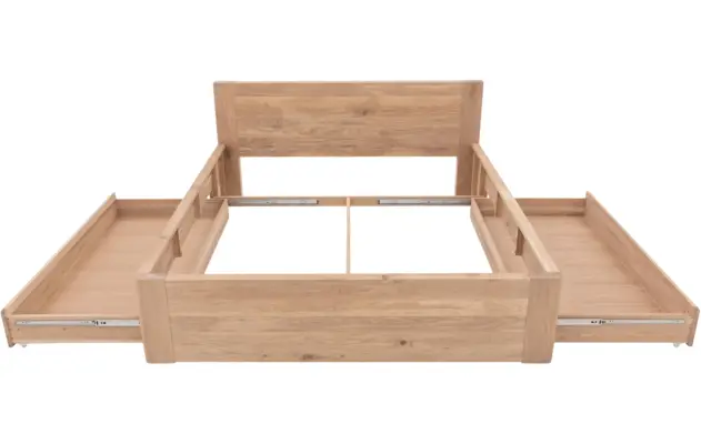 Goossens bedframe bibi onbewerkt eiken - 8196829-11