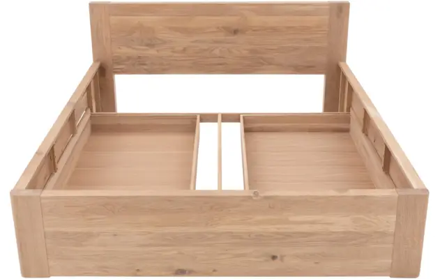Goossens bedframe bibi onbewerkt eiken - 8196829-12