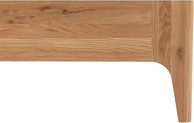 Goossens excellent bedframe curve onbewerkt eiken - 8196831-08