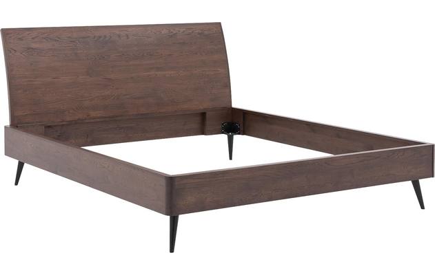 Goossens excellent bedframe dodge donker bruin eiken - 8196835-06