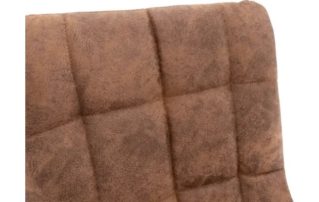 Goossens eetkamerstoel steven bruin microvezel - 8200003-06