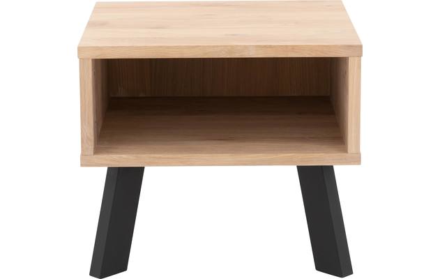 Goossens nachtkastje mud wit eiken - 8200012-1