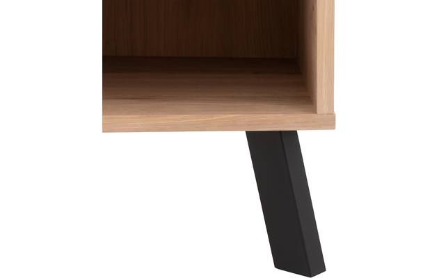 Goossens nachtkastje mud wit eiken - 8200012-4