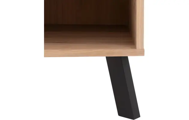 Goossens nachtkastje mud wit eiken - 8200012-4